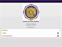 Tablet Screenshot of dlhacademy.org
